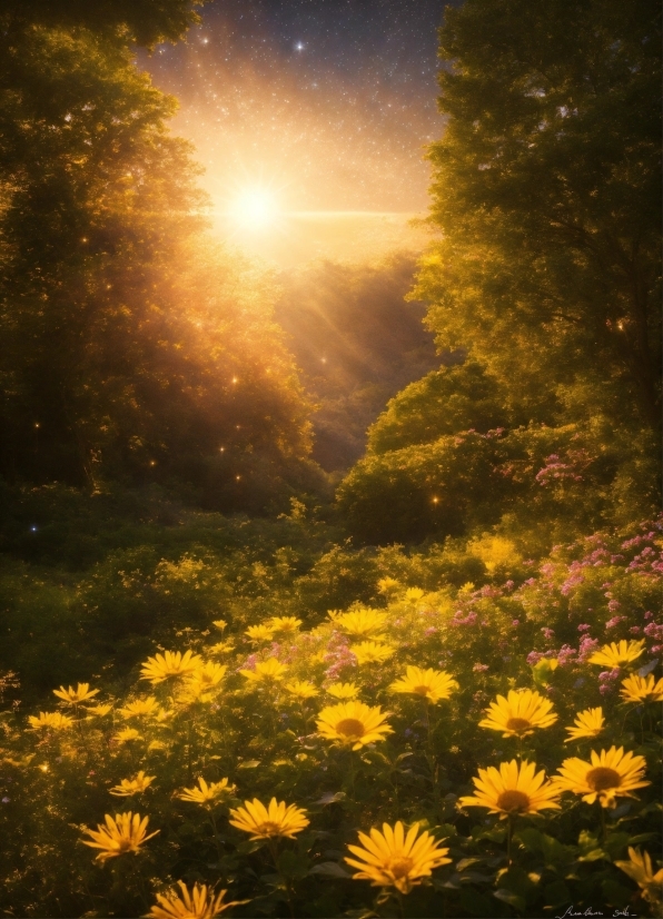 Gaming Video Creator, Flower, Sky, Plant, Ecoregion, Cloud