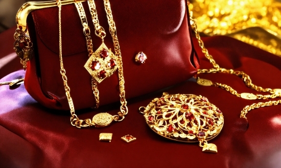 Gold, Body Jewelry, Textile, Ornament, Magenta, Jewellery