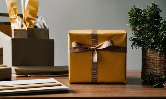 Gold, Rectangle, Wood, Plant, Material Property, Paper Bag
