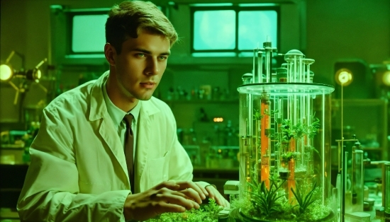 Green, Dress Shirt, Terrestrial Plant, Research, Science, Engineering