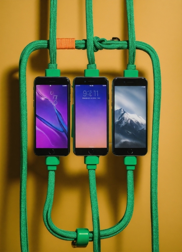 Green, Purple, Output Device, Gadget, Communication Device, Font