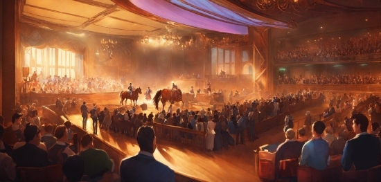 Horse, Lighting, Entertainment, Chair, Suit, Event