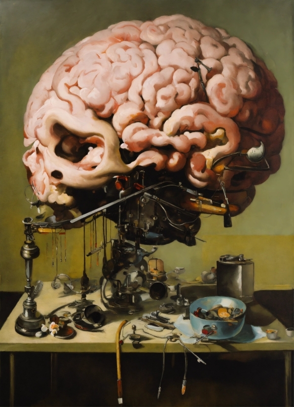 Human Body, Jaw, Brain, Art, Balloon, Human Anatomy