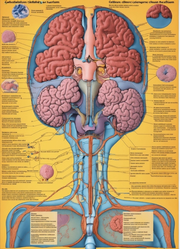 Human Body, Organism, Human Anatomy, Font, Nerve, Brain