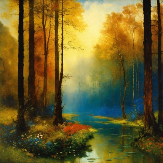 Images To Video Maker Online Free, Water, People In Nature, Natural Landscape, Paint, Plant
