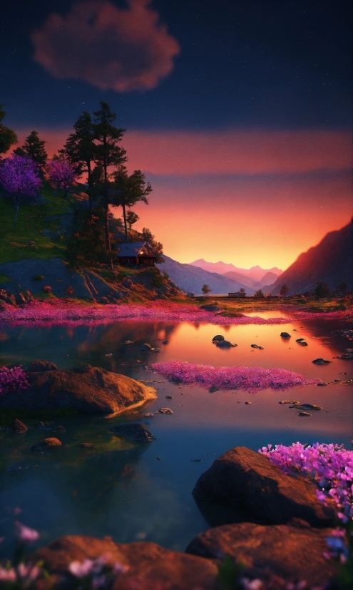 Interior Designers, Water, Cloud, Sky, Water Resources, Afterglow