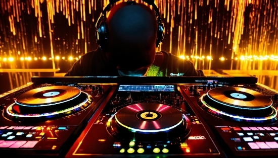 Light, Entertainment, Deejay, Audio Equipment, Technology, Electronic Device