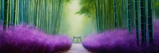 Light, Green, Nature, Purple, Natural Landscape, Tree