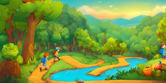 Live Graphics Software, Ecoregion, Natural Landscape, Nature, Natural Environment, Paint