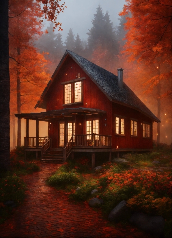Lunapics, Plant, Building, Atmosphere, Property, Window