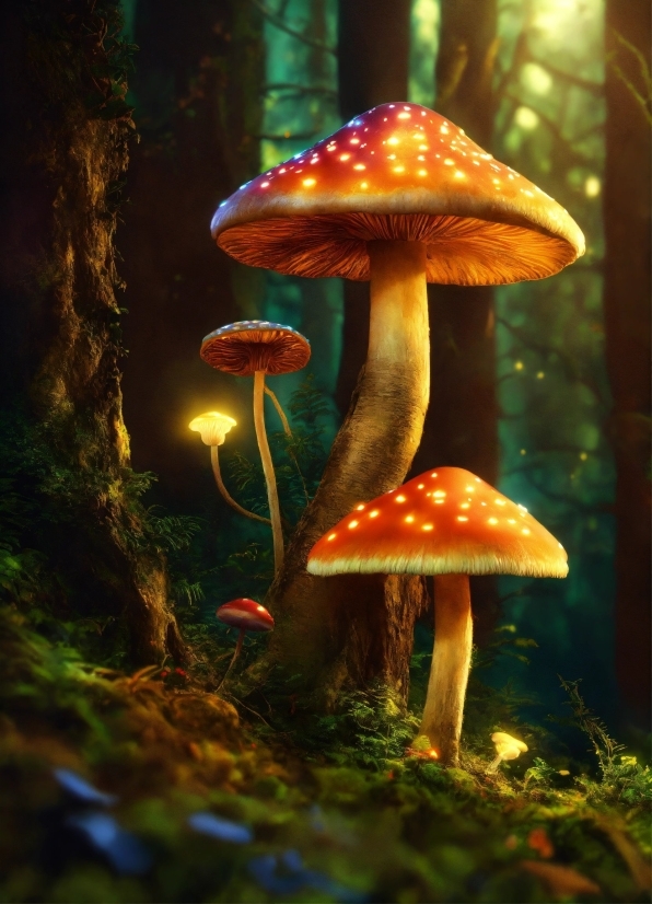 Mushroom, Natural Environment, Natural Landscape, Botany, Terrestrial Plant, Organism