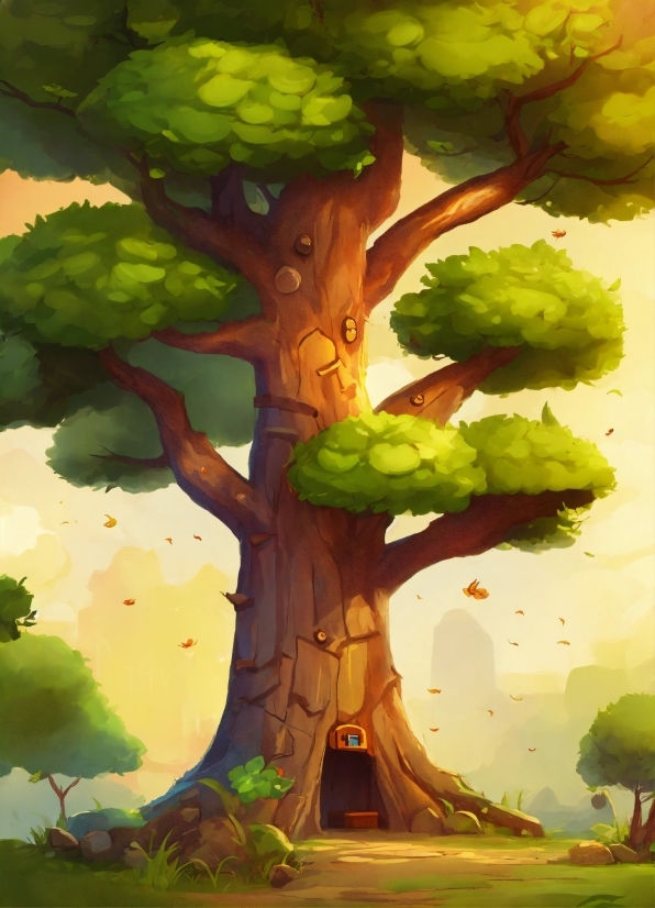 Online 2d Animation Maker, Green, Nature, Plant, Leaf, Paint