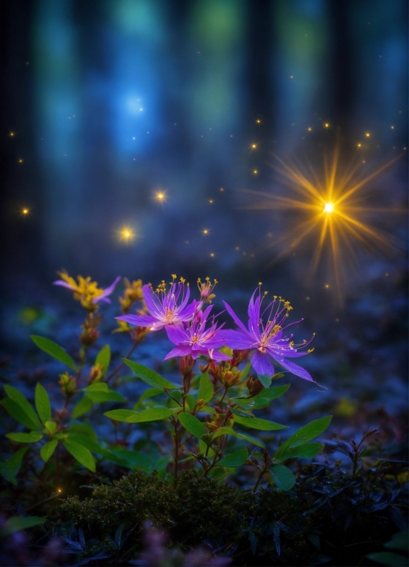 Online Photo Animation Video Maker, Flower, Water, Plant, Sky, Purple