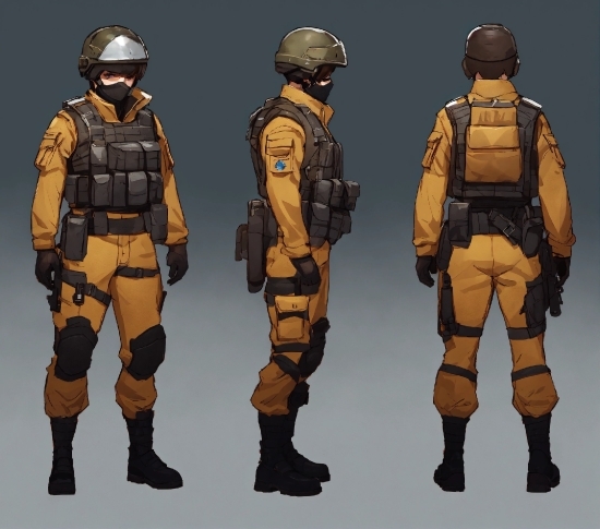 Outerwear, Ballistic Vest, Helmet, Military Uniform, Human Body, Military Person