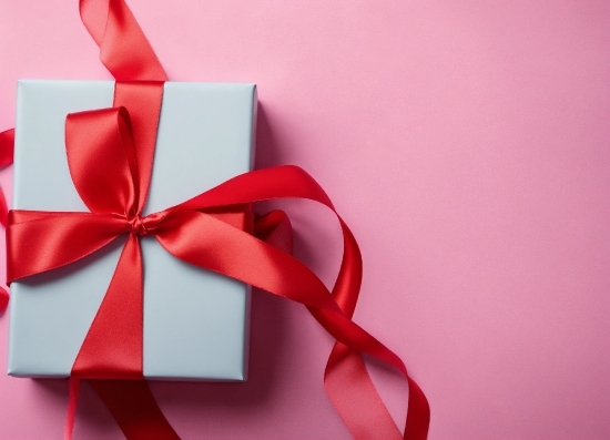 Petal, Gift Wrapping, Pink, Creative Arts, Ribbon, Material Property