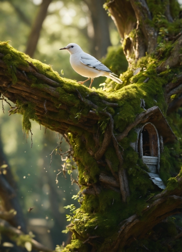 Photo Tagging Software, Bird, Leaf, Branch, Wood, Botany