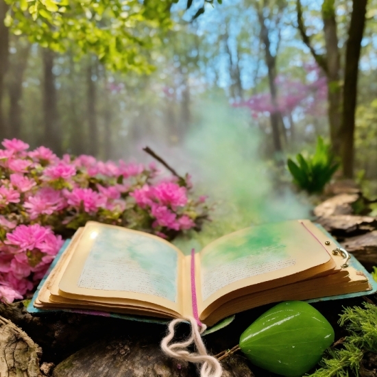 Plant, Flower, Book, Natural Environment, Tree, Publication