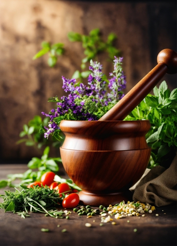 Plant, Flower, Flowerpot, Ingredient, Wood, Serveware