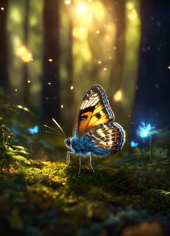 Pollinator, Insect, Arthropod, Butterfly, Moths And Butterflies, Grass