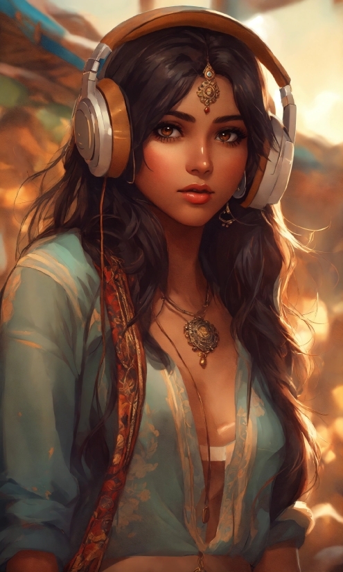 Propaganda Art, Hairstyle, Eyelash, Cartoon, Iris, Cool
