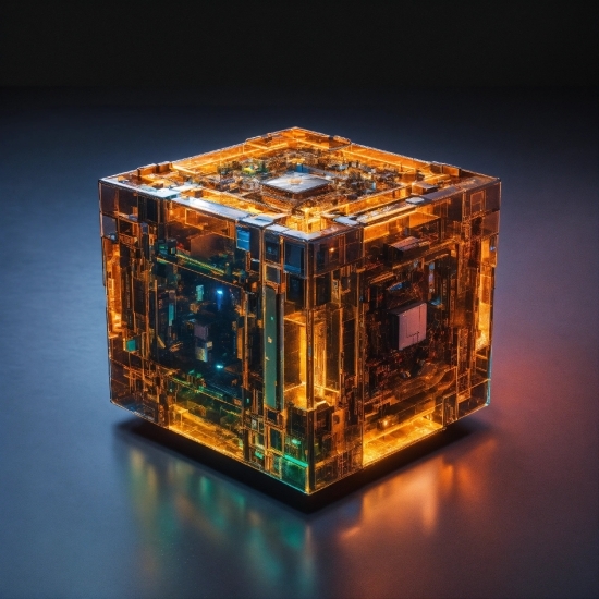 Rectangle, Amber, Gas, Electric Blue, Composite Material, Space