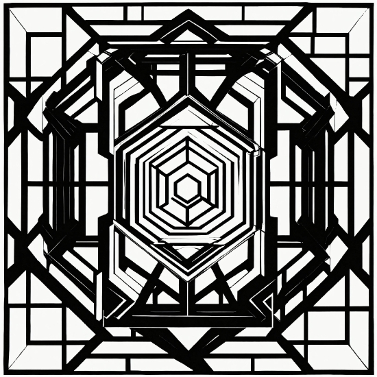 Rectangle, Art, Triangle, Font, Symmetry, Pattern