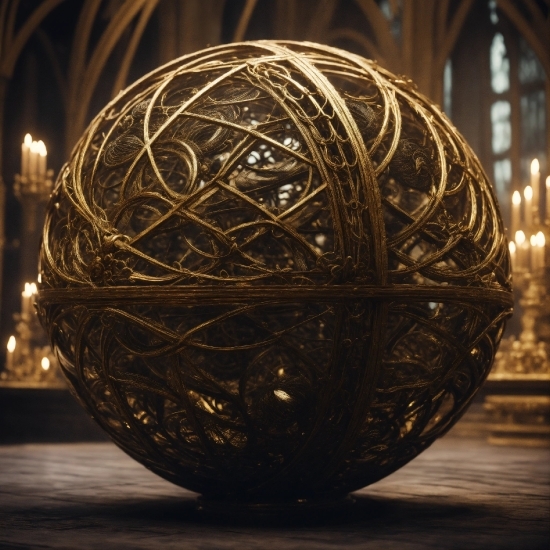 Sculpture, Wood, Globe, Ball, Art, Symmetry