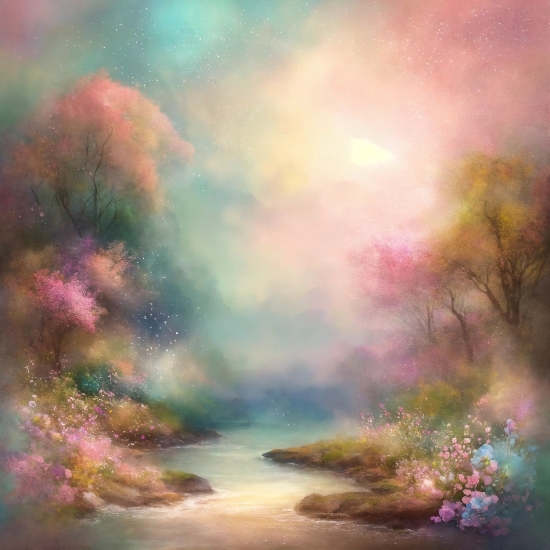 Short Video Maker With Music Online, Atmosphere, Plant, Cloud, Paint, Natural Landscape