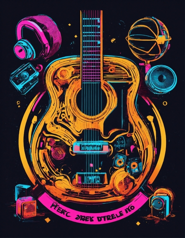 Shreeji Logo Design, Musical Instrument, Guitar, Guitar Accessory, String Instrument Accessory, Musician