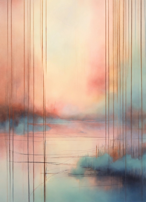 Sistine Chapel Painting, Cloud, Water, Sky, Afterglow, Paint