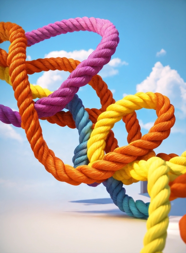 Sky, Cloud, Rope, Toy, Event, Font