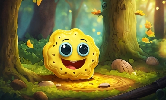Social Media Content Creator Instagram, Plant, Smile, Cartoon, Nature, Organism
