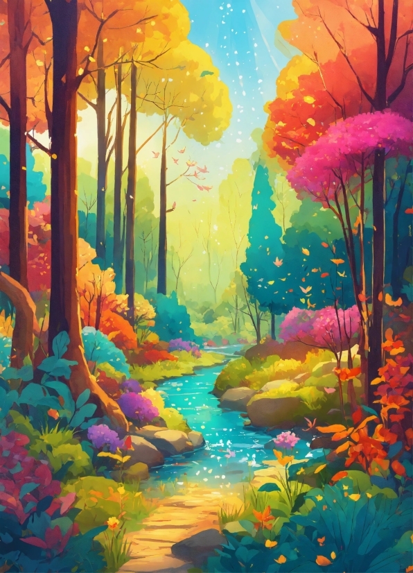 Sony Vegas 15, Plant, Flower, Ecoregion, People In Nature, Paint
