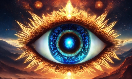 The Wave Off Kanagawa, Eye, Nature, Human Body, Iris, Organism