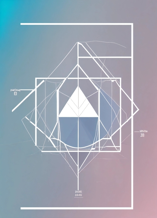 Triangle, Font, Parallel, Symmetry, Electric Blue, Pattern