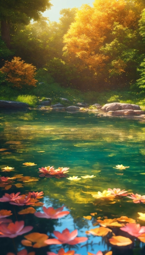 Vector Art Affinity Designer, Water, Water Resources, Ecoregion, Light, Natural Landscape