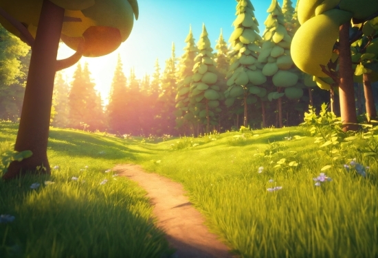 Video Editor For Low End Pc, Sky, Plant, Green, Light, Natural Landscape