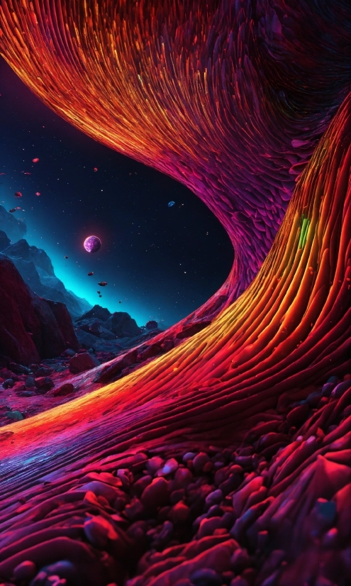 Video Maker Drawing, Light, Purple, Natural Landscape, World, Pink
