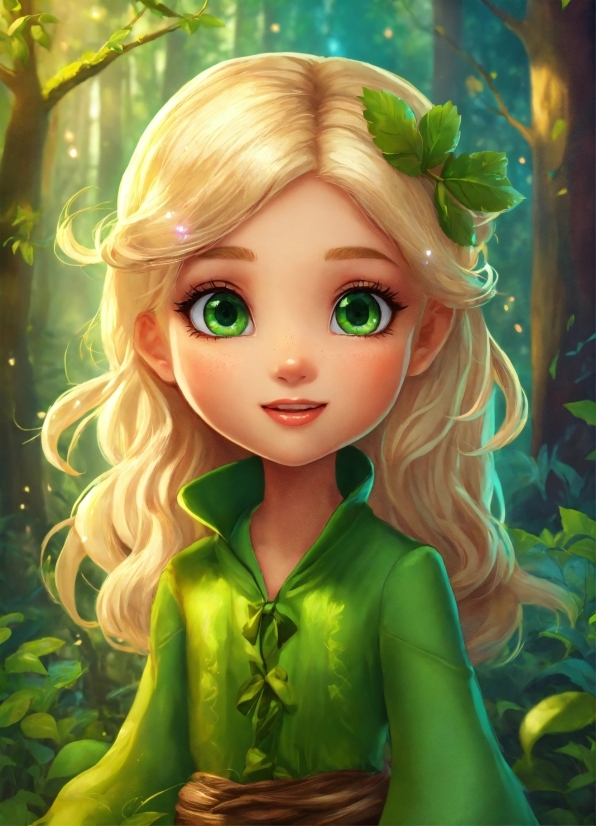 Vivavideo Free Video Editor, Clothing, Cartoon, Vertebrate, Green, Doll