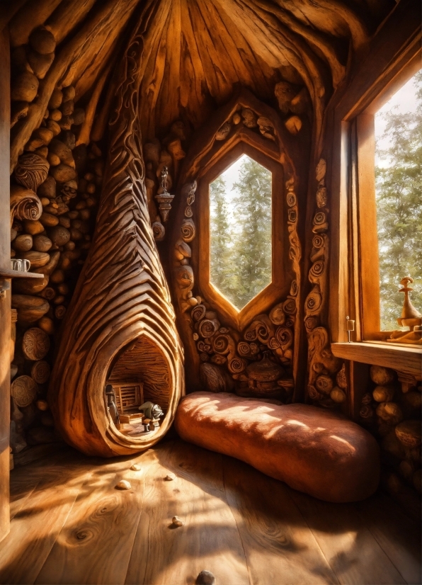 Window, Building, Wood, Tree, Textile, Interior Design