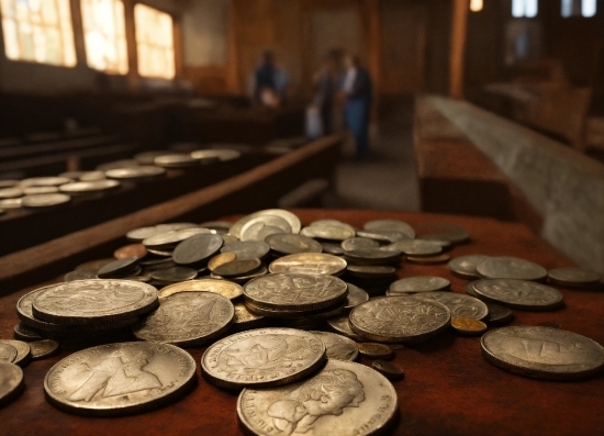 Wood, Coin, Window, Money Handling, Money, Currency