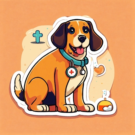 Xara Photo & Graphic Designer, Dog, Vertebrate, Cartoon, Dog Breed, Carnivore