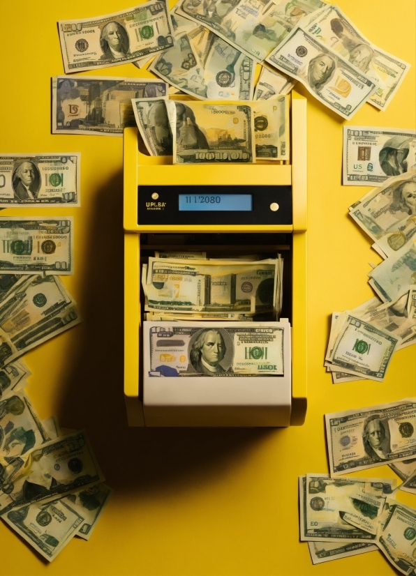 Yellow, Font, Banknote, Paper, Money, Currency