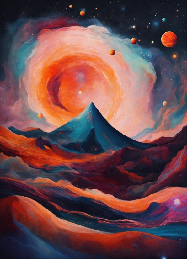 Agency Website Design, Atmosphere, Light, World, Orange, Art