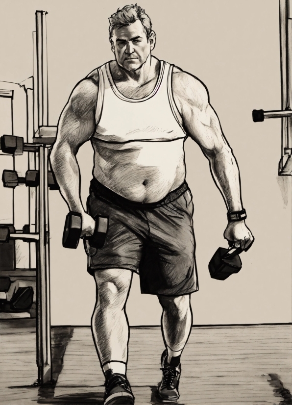 Al Parker Artist, Joint, Shorts, Shoulder, Arm, Muscle