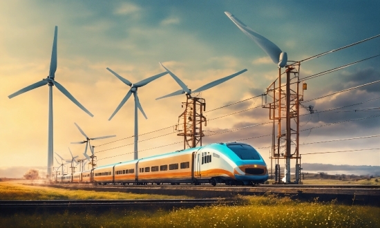 Animated Christmas Clipart, Cloud, Train, Sky, Light, Vehicle