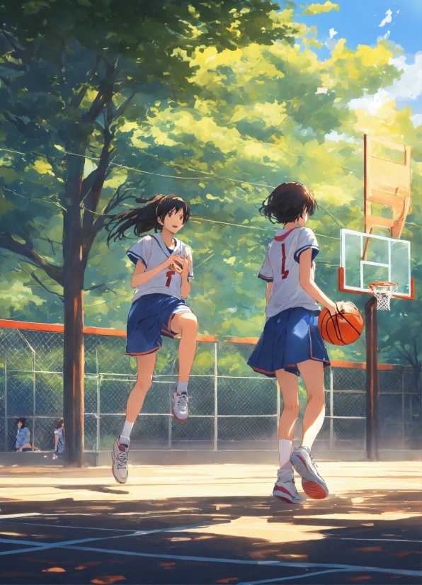 Anime Wallpaper Hd 4k, Footwear, Cloud, Leg, Nature, Tree