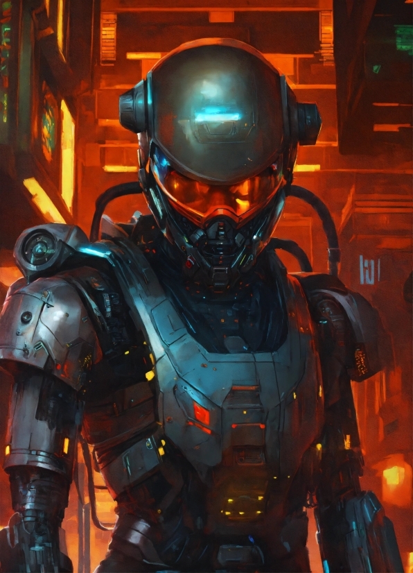 Armour, Machine, Fictional Character, Space, Personal Protective Equipment, Engineering