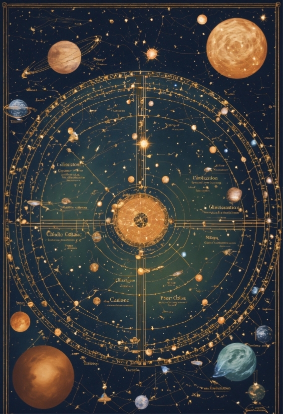 Art, Astronomical Object, Space, Symmetry, Circle, Pattern