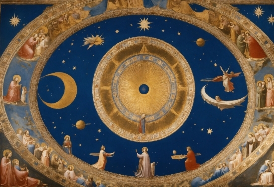 Art, Circle, Symmetry, Ceiling, Holy Places, Dome